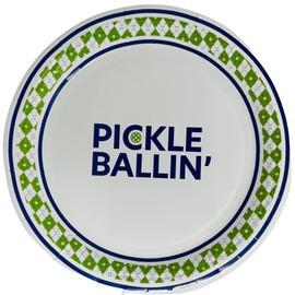 Twerp Pickleball - Juego de 10 platos y servilletas para fiestas, suministros para fiestas