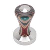 Colorful Wood Coffee Flat Tamper Stainless Steel Base Powder Hammer