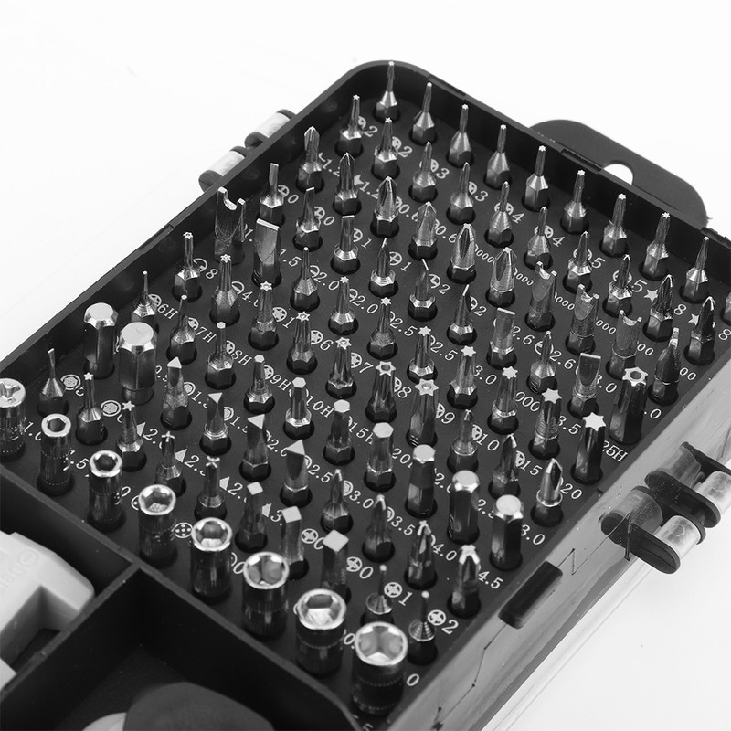 115 in 1 Screwdriver Set Multifunctional Watch Phone Repairing Removal