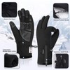 krosa -10℉ Winter Gloves Men Women, 10 Touchscreen Fingers Snow
