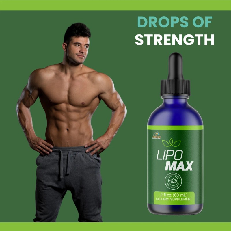 Pelican Vitamins LIPO MAX - Amino Diet Drops- Keto &