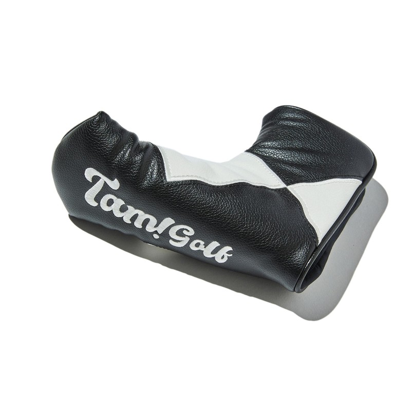 BACKSPIN Diamond Pattern Plaid Synthetic Leather Head Cover Putter Pin