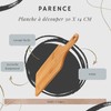 PARENCE. - Wooden Chopping Board with Handle, 30 x 14