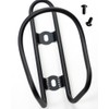 PVD Black Titanium Bike Water Bottle Cage by LITHE GOODS.