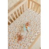 Copper Pearl Premium Fitted Knit Crib Sheet/Toddler Sheet 'Mickey Mouse's