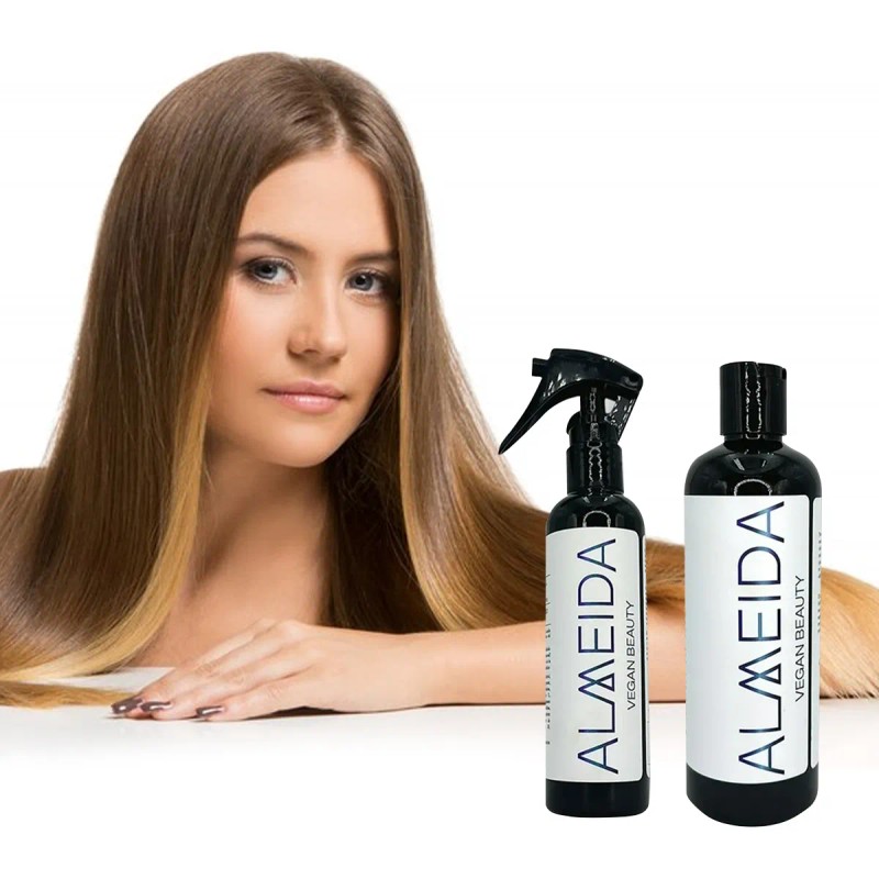 Shampoo Y Suero Capilar Almeida Crecimiento Y Caída Cabello