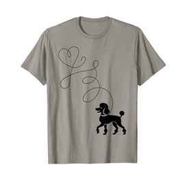 Poodle Dog Lover 50s Sock Hop Rockabilly 1950s Dance Doo Wop T-Shirt
