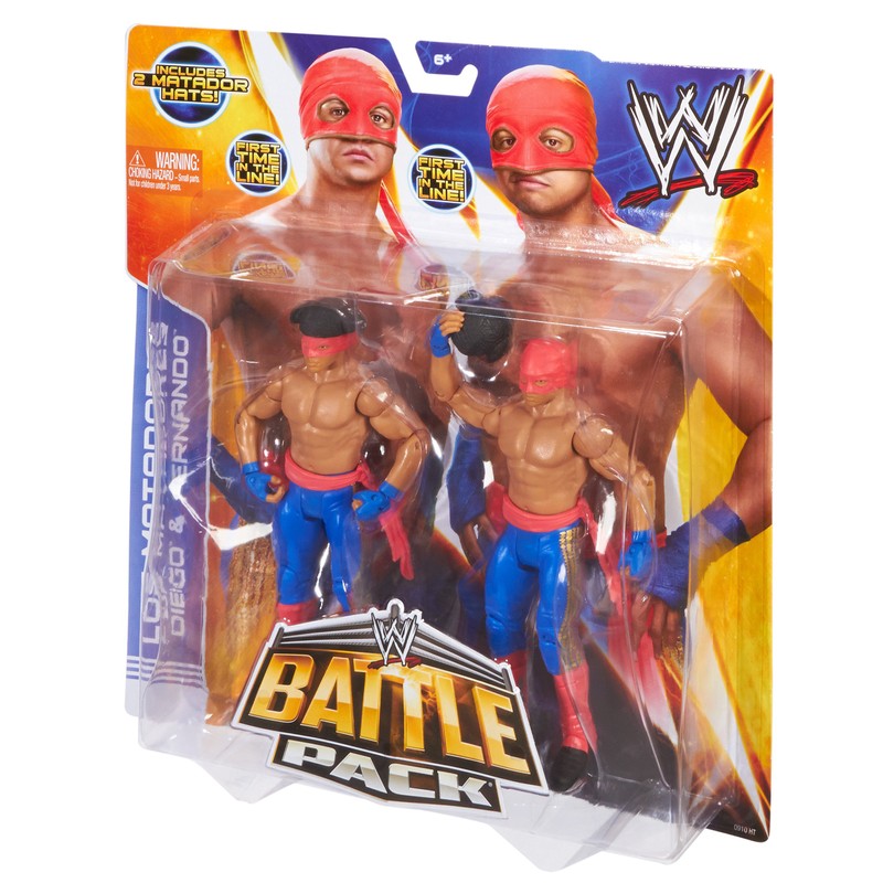 Figur WWE Los Matadores (Diego & Fernando) Battlepack Serie