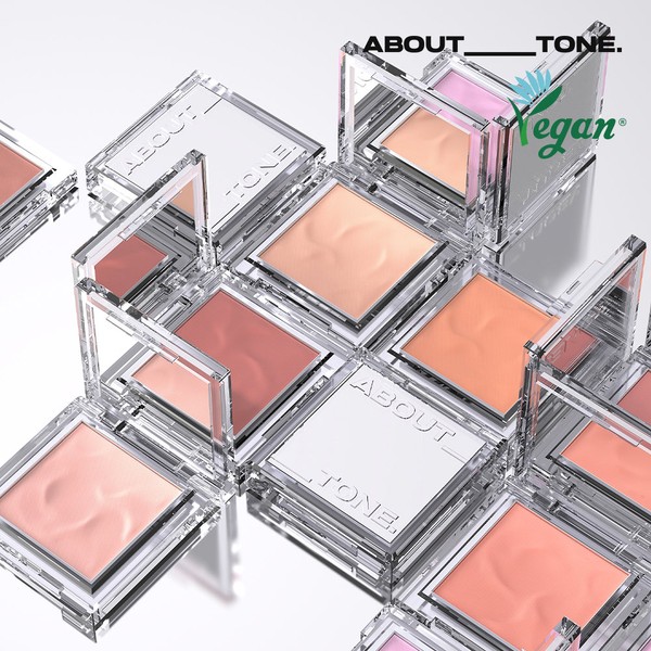 About Tone [2 pieces] About Tone Fluffy Wear Blusher /