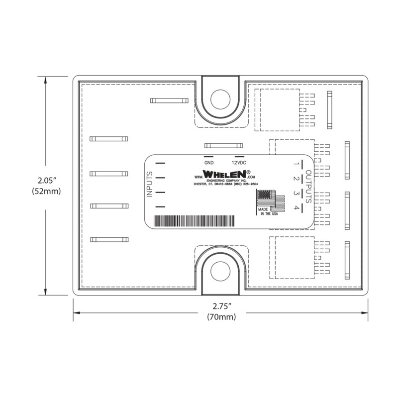 Whelen Engineering Universal Four Channel LED Flasher by Whelen