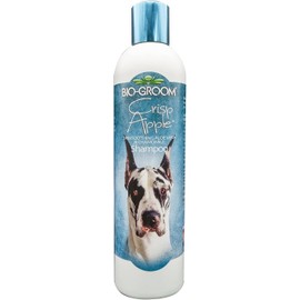 Bio-Groom Crisp Apple Dog Shampoo - Natural Scent Pet Shampoo, Aloe Vera, Chamomile, Cat & Dog Bathing Supplies, Puppy Wash, Cruelty-Free, Made in USA, Quick Rinse Cat Shampoo - 12 fl oz 1-Pack