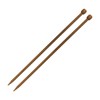 Jagowa 2PCS Knitting Needles Bamboo Long Knitting Needle Knitting Pins
