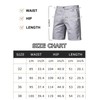 Zetieny Men's Cotton Chino Shorts Summer Cargo Short Regular Fit