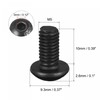 TA-VIGOR 50Pcs M5 x 10mm Alloy Steel Button Head Hex