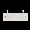 Gutol 2-Hook Door Wall Mounted Coat Rack, 22cm - White