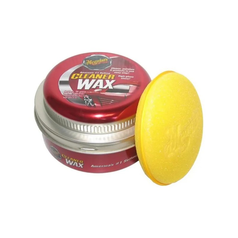Kit Meguiars Cera Pasta Limpiadora Cleaner Wax, Gold Class