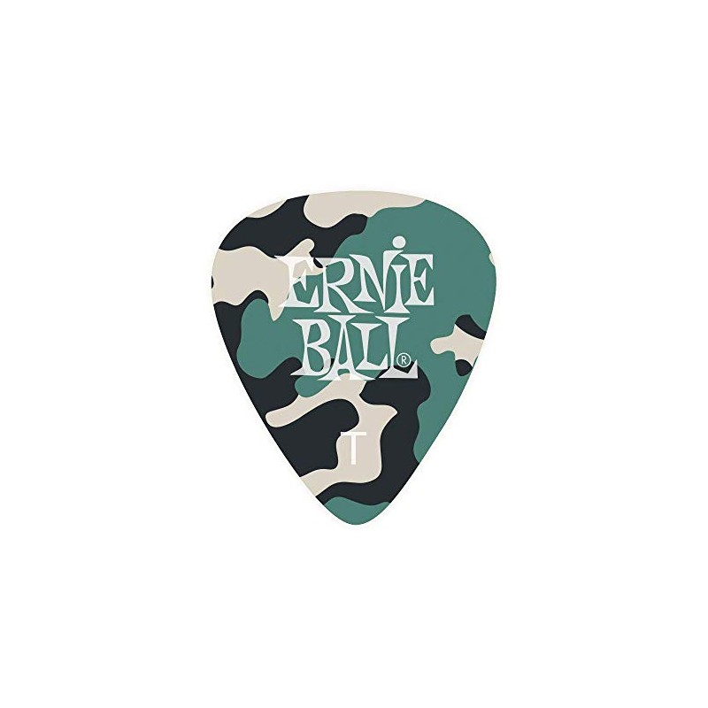 Ernie Ball - Púas para guitarra, celulosa, grosor medio, bolsa