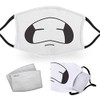 Teeth Grit - Reusable Adult Face Masks - 2 Filters