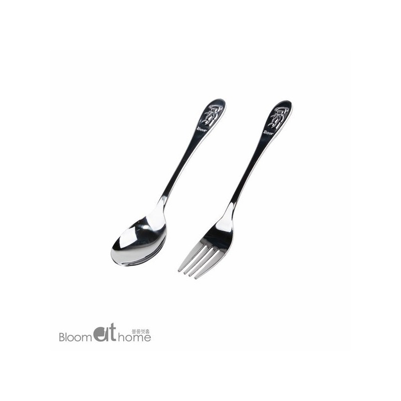 Bloom at Home Happy Kids' Spoon + Fork 6P (Bulk)