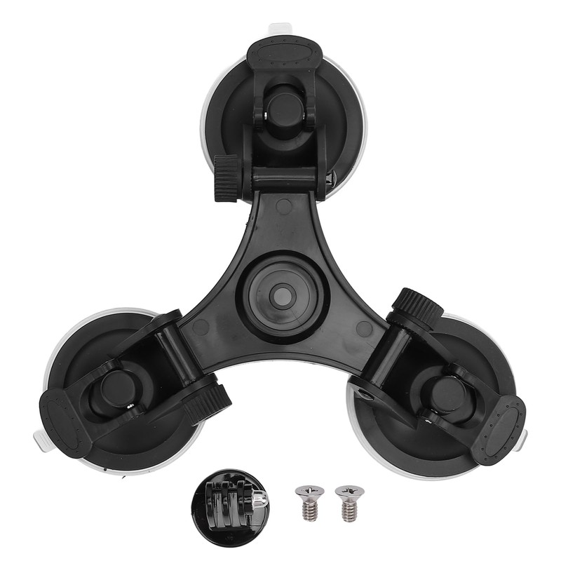 Mini Suction Cup Mount, Triangular Satellite Suction Cup Mount, Weatherproof
