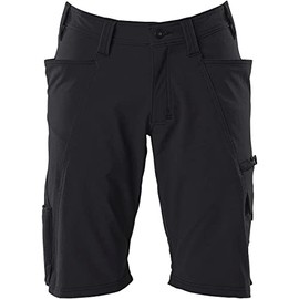 Mascot 18149-511-09 Accelerate Ultimate Stretch Lightweight Shorts, Black, C52 Size