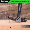 HURRICANE 20 oz Claw Hammer with Magnetic Nail Holder, Straight