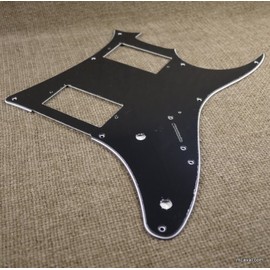 3 Ply Quality Guitar Pick Guard For Ibanez GRX20Z -Black (B17)