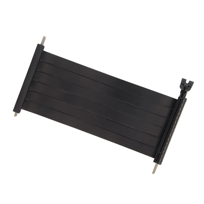 PCIE 3.0 X16 Riser Cable 180 Degree High Speed Flexible