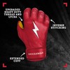 BRUCE BOLT Original Series Short Cuff Red Batting Glove -