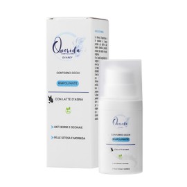 Querida Eye Milk Eye Contour - Anti-Wrinkle Treatment Ultra Repair - Eliminates Bags and Dark Circles - Made in Italy - Moisturising and Plumping - 30 ml
