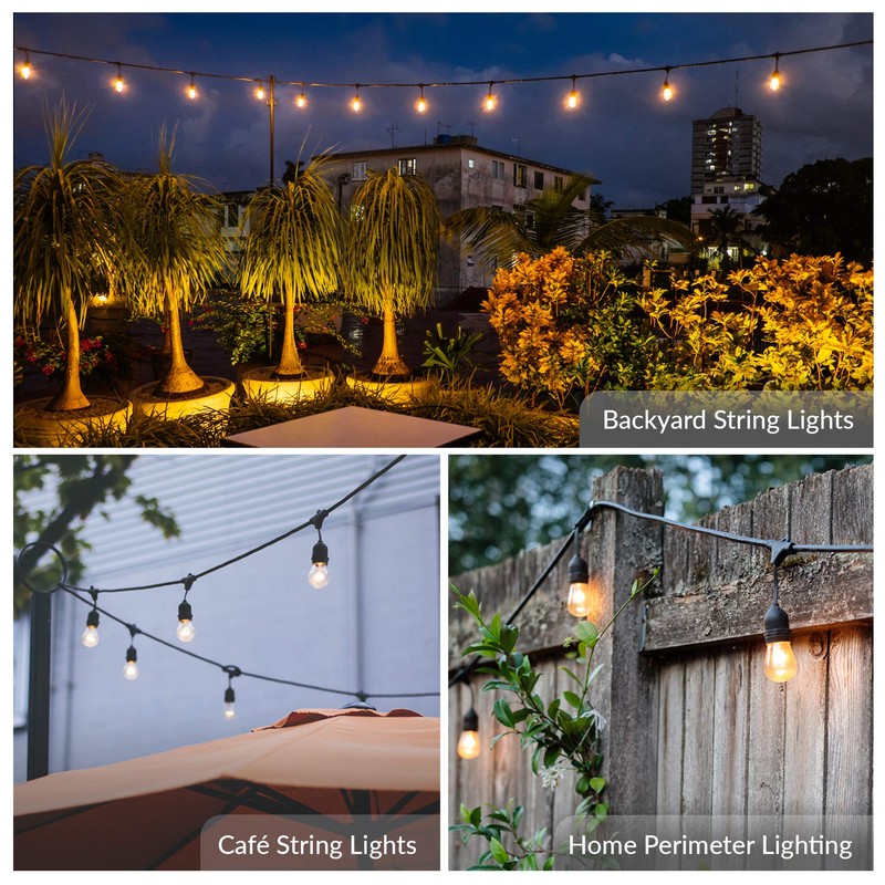 Simba Lighting String Light Outdoor S14 Replacement Bulb 11W E26