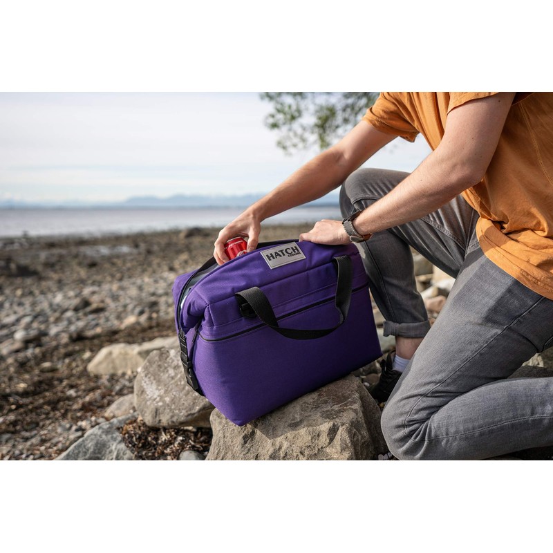 Hatch Coolers Canvas Soft Lunch Cooler with High-Density Insulation, Made