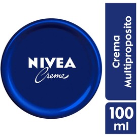 NIVEA Creme (100ml), crema humectante de larga duración para el cuerpo, el rostro y las manos con Vitamina E