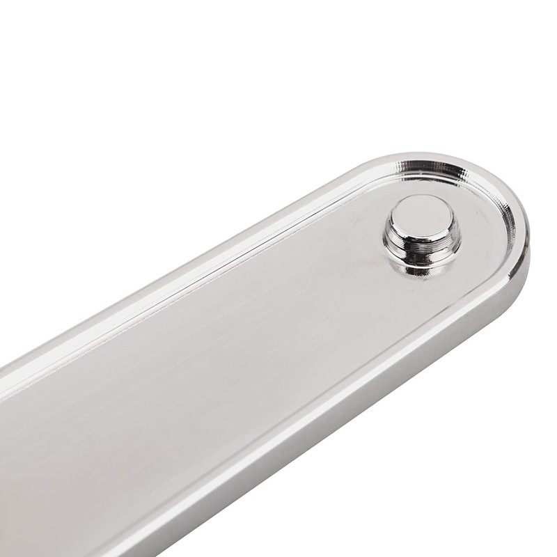 XMMT Chrome Motorcycle Rear Passenger Floorboard Foot Peg Frame Plates