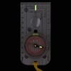 Shiwaki Navigation Compass, ABS Plastic, Adjustable Declination, Waterproof, Lightweight, Map