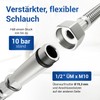 VIOKS Reinforced Hose Fitting Connection Hose 50 cm Flex Water
