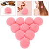 Outanaya 10pcs Mushroom Shaped Sponge Hair Rollers Soft and Comfortable