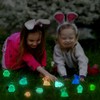 DIYDEC Pack of 50 Mini Luminous Figures East, Easter Bunny