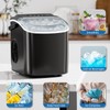 Antarctic Star Ice Maker Countertop, Portable Ice Machine with Carry