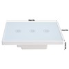 3 Gang Smart Touch Switch Glass Panel Voice APP Remote
