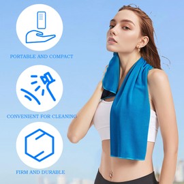 Sweat Absorbing Towel | Soft Sweat Rag | Soft Fast-Drying Absorbent Washcloth for Pilates Swimming Backpacking Soccer Travel Hot Weather Running Hiking