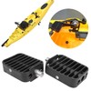 1Pair Plastic Canoeing Kayak Marine Boating Foot Braces Pedal Plate