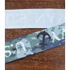 Unbranded 1" Navy Camo Grosgrain Ribbon SOLD BY YARD