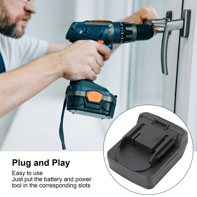 Battery Adapter Plug and Play Safe Stable Performance Lithium Battery