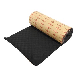 ACROPIX 5.5sqft Car Sound Deadening Mat Heatproof Wave Foam Deadener 41"x20" Black - Pack of 1