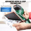 Aucenix Sanding Sheets for Electric Sander: 48Pcs Hook and Loop