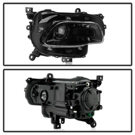 ACANII - For [HID/Xenon Model Only] 2014-2018 Jeep Cherokee Projector Headlight Headlamp Replacement Passenger Side