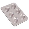 CHEFMADE Madeleine Shape Shell Shape Thin 6 Count Non-Stick