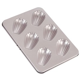 CHEFMADE Madeleine Shape Shell Shape Thin 6 Count Non-Stick