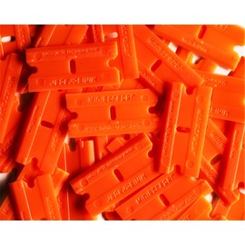 Plastic Razor Scraper Blades Double Edged (1 Pack)